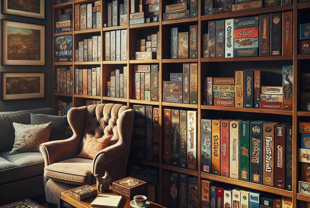 featured organizing board game collections