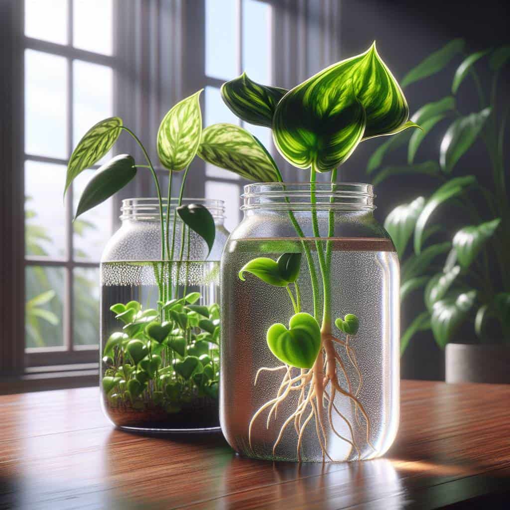 The Great Pothos and Philodendron Experiment