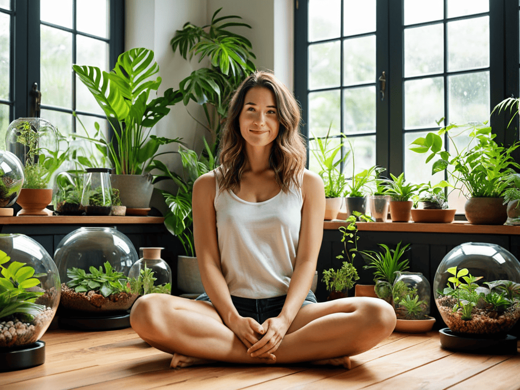 Natures Mindful Gifts serene terrarium scene