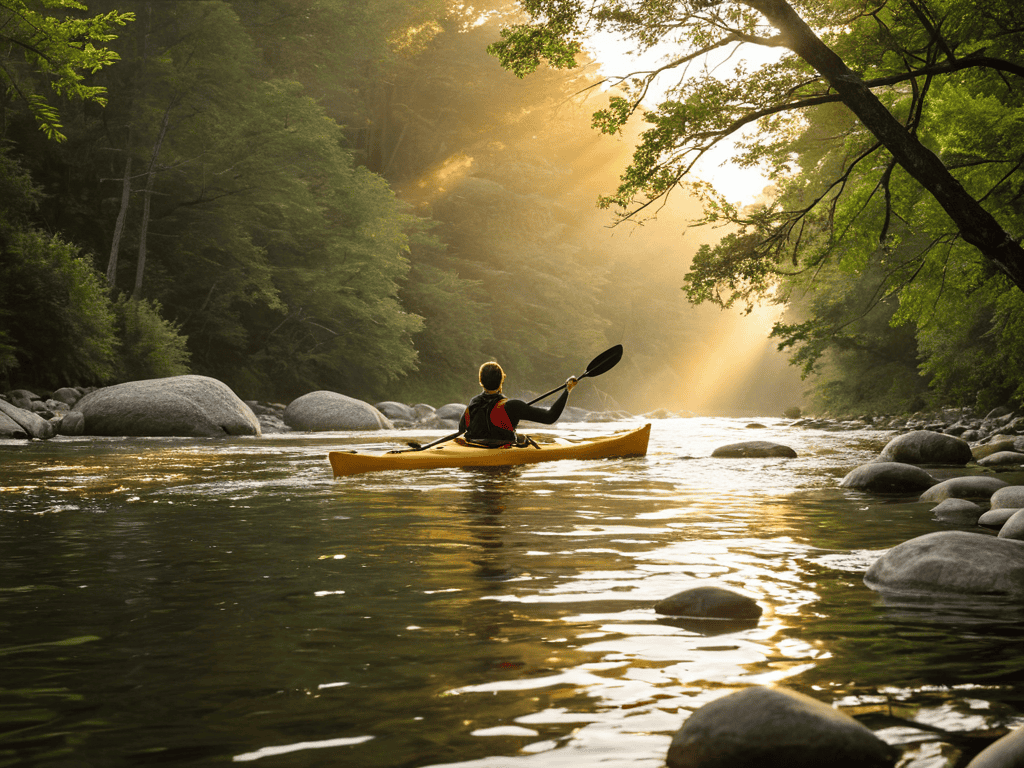Planning Harmonious Escapes river kayaking