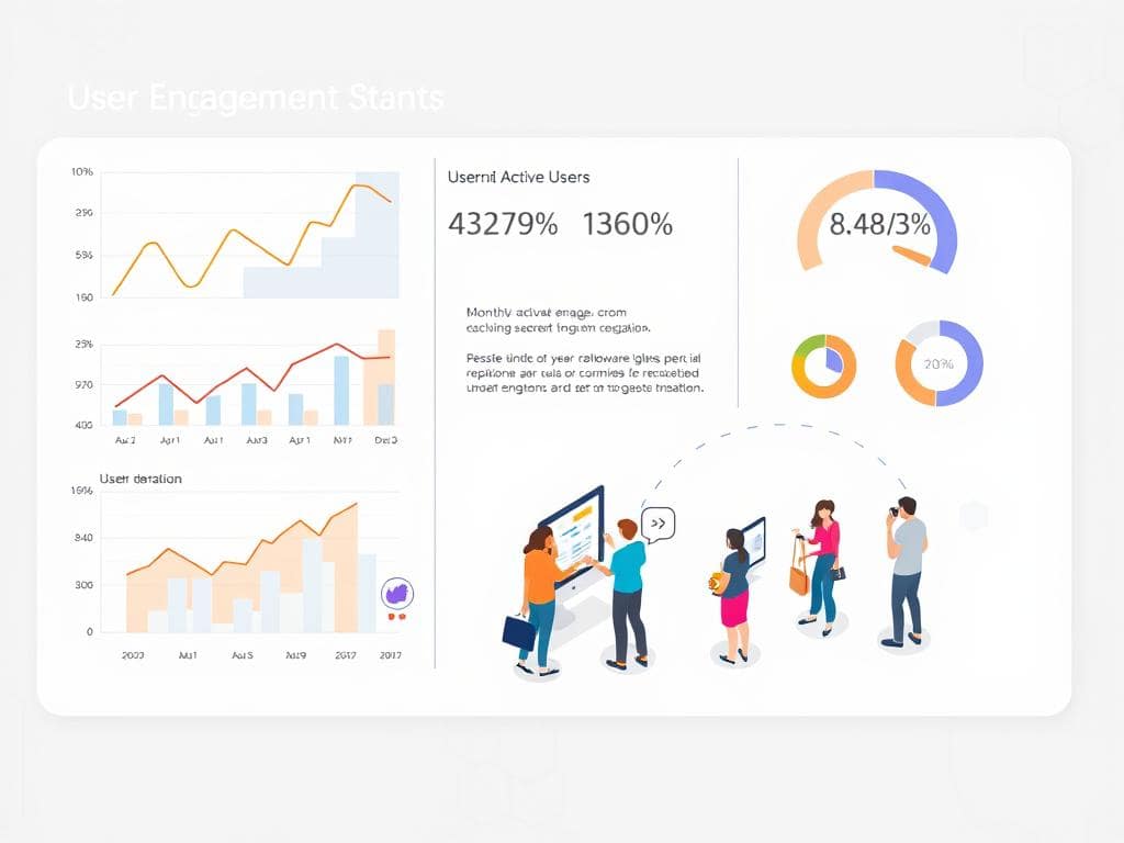 user engagement statistics
