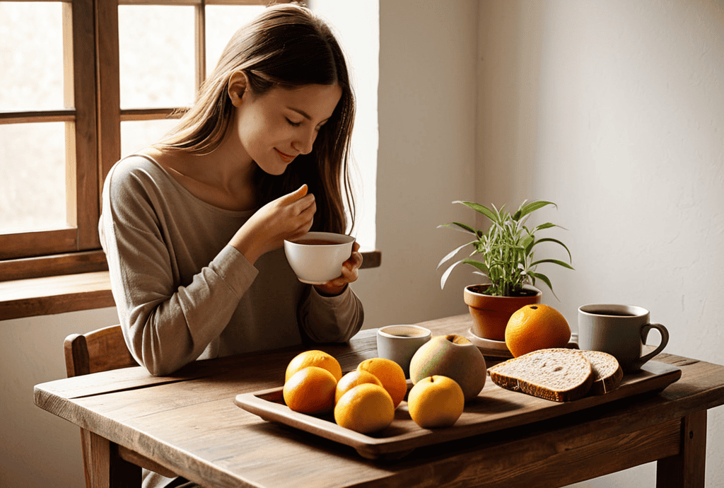Mindful eating daily practice