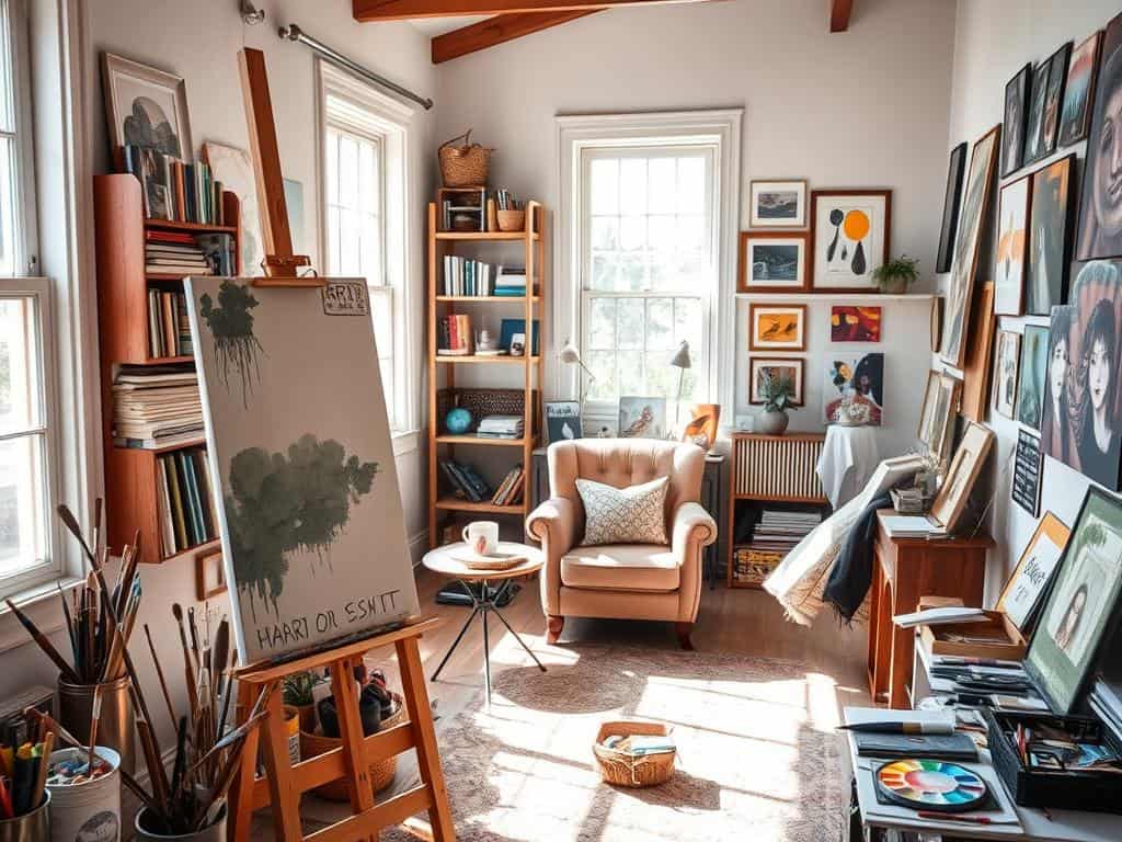 personal art space