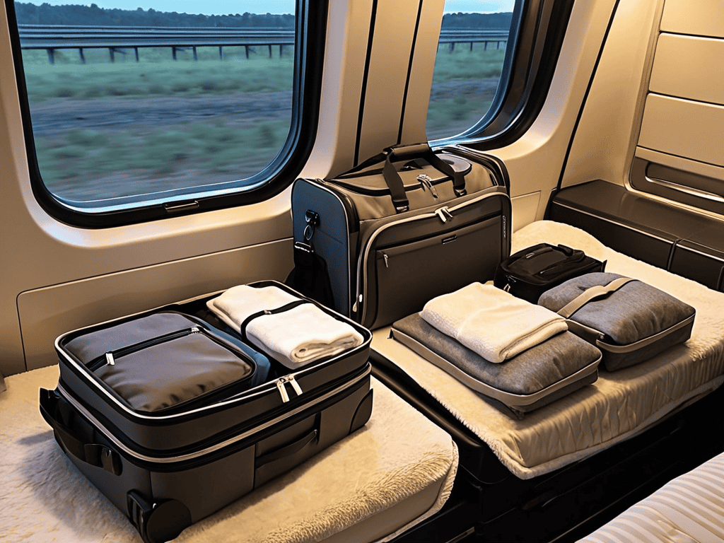 Surviving the Night Train: 10 Essentials for a Good Sleep on the Rails 4 Night Train Essentials luggage