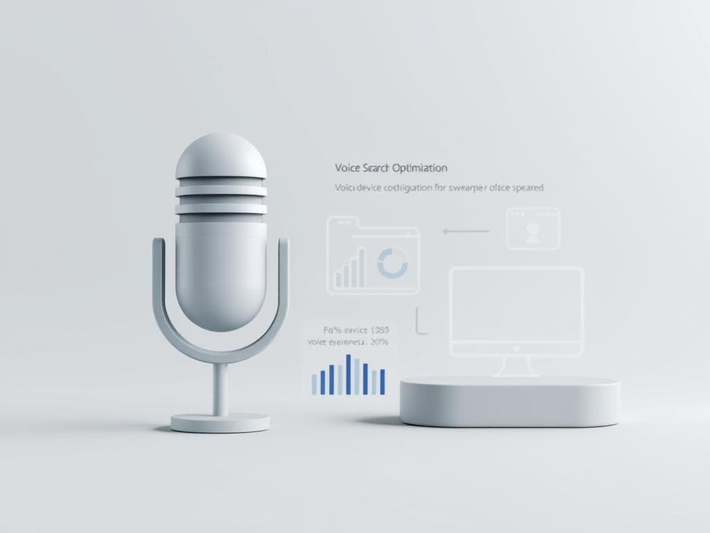 voice search optimization graphic