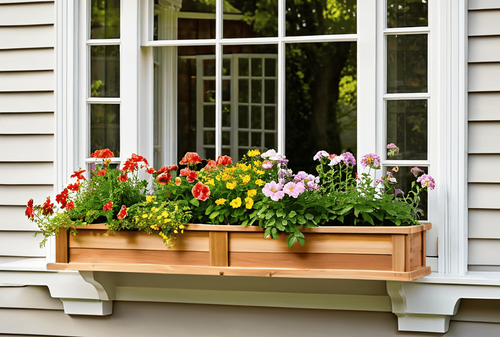 DIY Window Box Planter