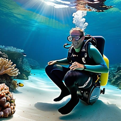 Wrapping It All Up: Adaptive diving equipment