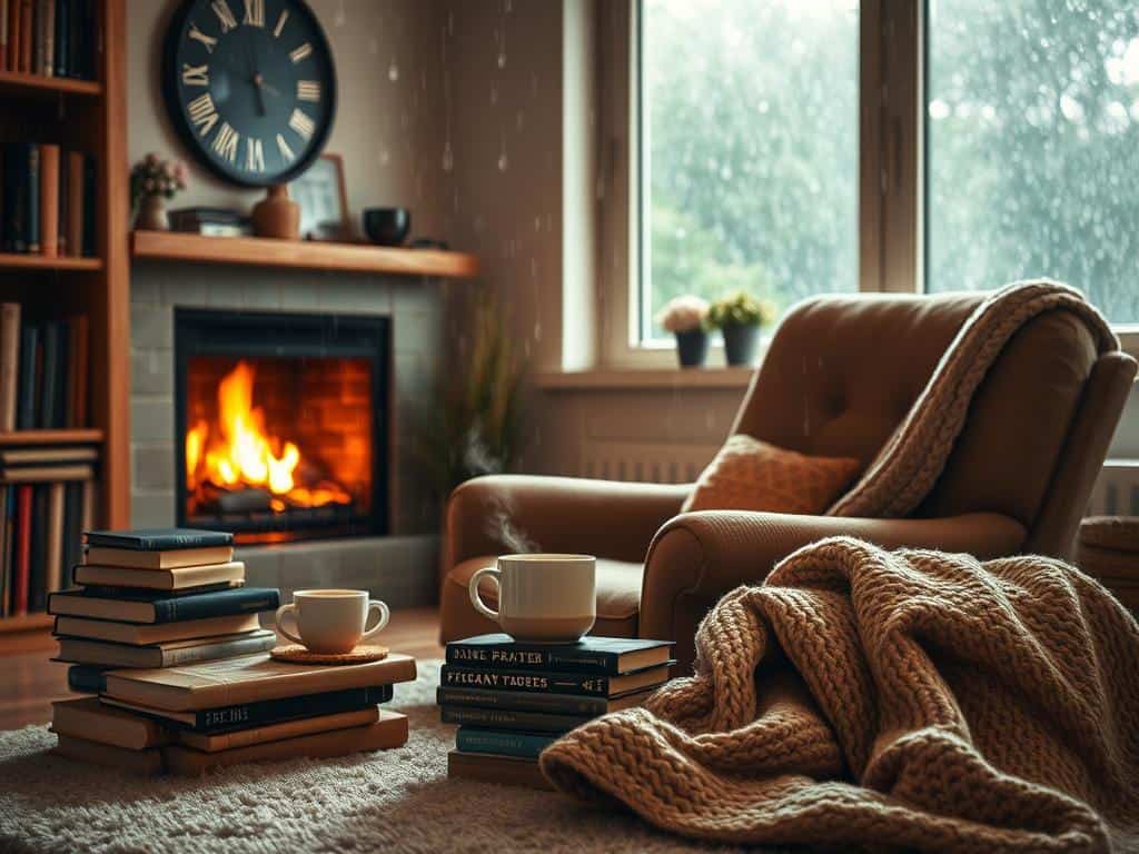 cozy activities on a rainy day