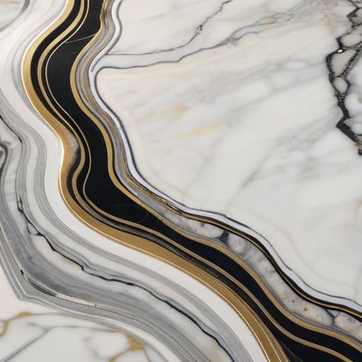 Scagliola Faux Marble Veining art technique.