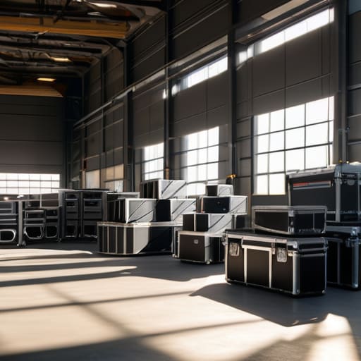 Modular Flight-Case Workshop Storage setup.