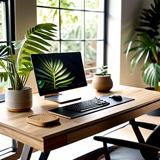 How to set up a desk for long hours.
