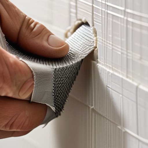 Restoring Integrity Drywall Mesh Tape Application and Joint Compound.