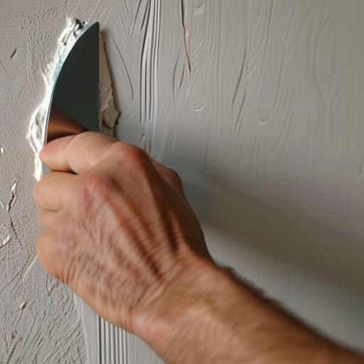 How to repair a dry wall hole.